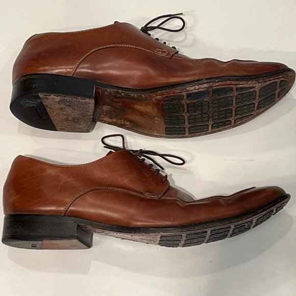 Cole Haan Air split-toe Oxford shoes, Sz 15, brown main image 4